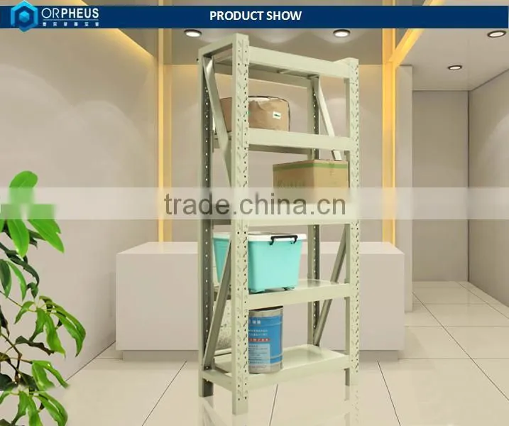 OR-SH017 Steel Frame Warehouse Used 4 Tier Steel Storage Rack
