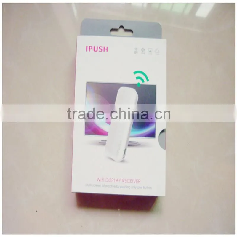 Best selling i Push w1 Wireless HDMI Adapter DLNA / Airplay Receiver ipush dongle