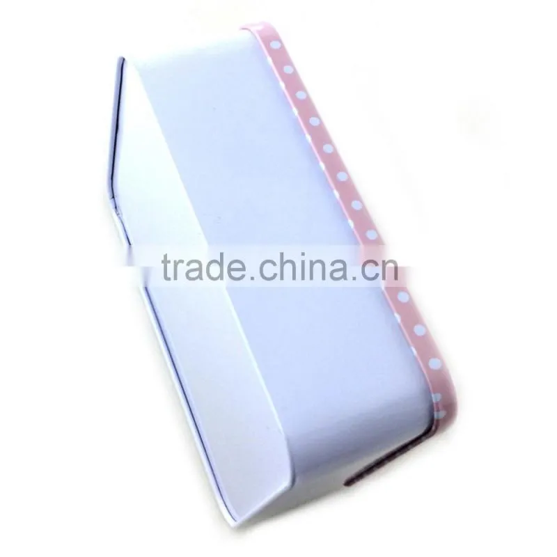 Colorful gift tin case box CMYK printing