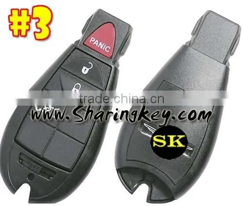 Discount price 3+1button Fobik Smart remote Key for Chrysler Dodge Jeep