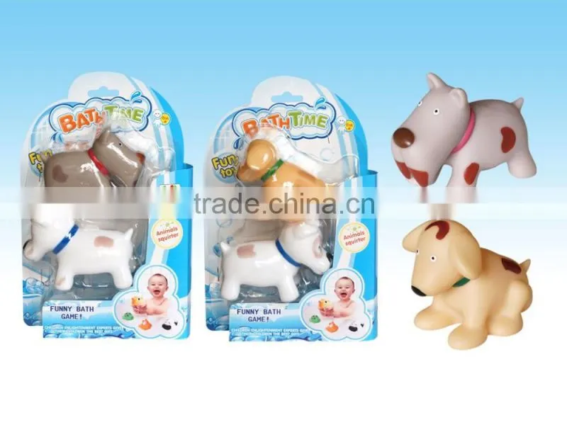 bath toys water squirt toys squeaker toys eco-friendly pvc toys