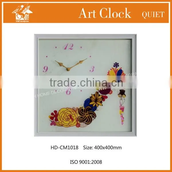 shoe wall clock art wall clock