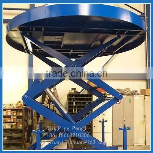 With CE certificate high quality hydraulic scissor lift stage/7m