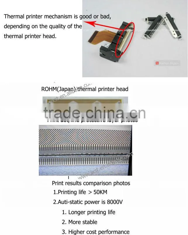 POS systems tablet printer JX-2R-08