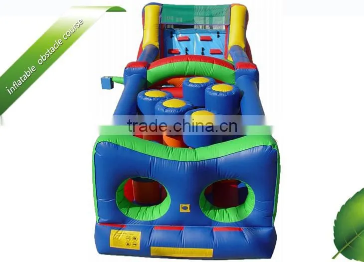 Ultimate fun inflatable obstacle course for children's challenging race,inflatable obstacle course