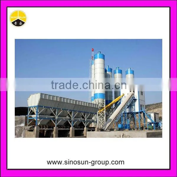 HZS120 Stationary Concrete Batching Plant,Concrete Plant For Sale