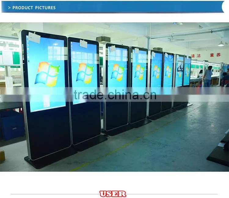 55 inch HD advertising panel lcd digital signage