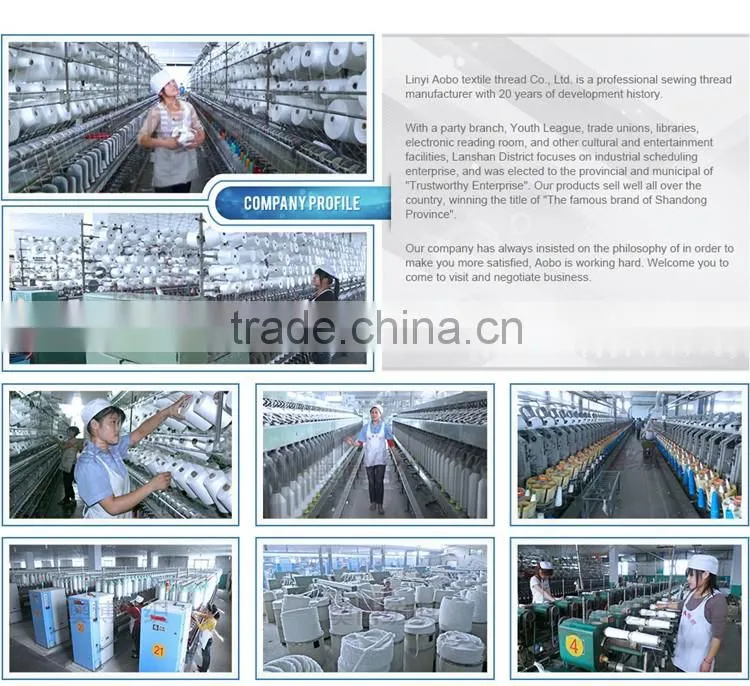Prices polyester sewing thread in plastic cones China manufacture