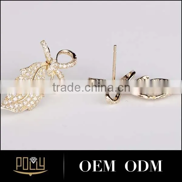 Excellent white gold jewelry crown ring