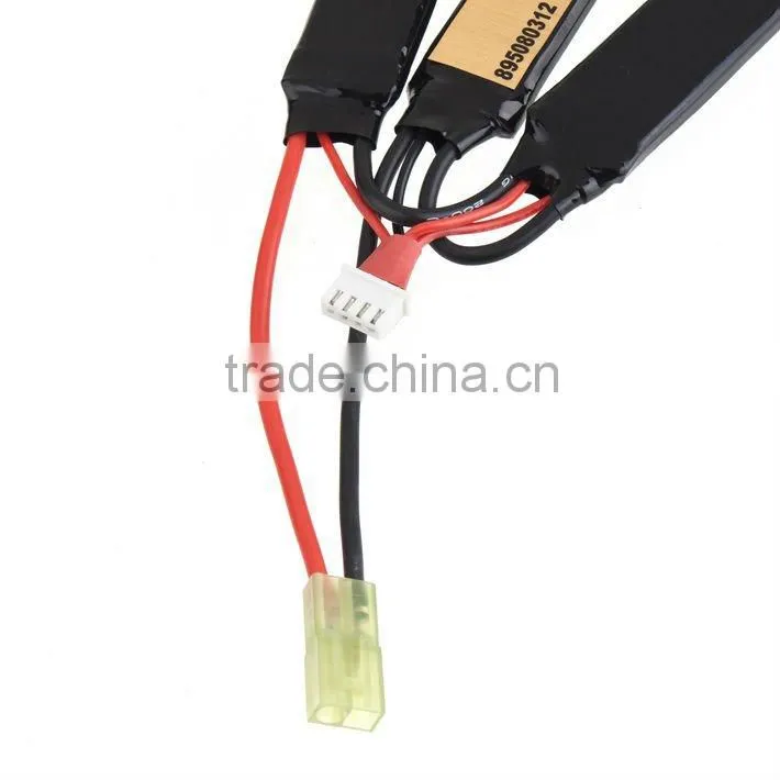 mini airsoft gun battery Firefox Lipo 3S 11.1V 1200mAh 20C airsoft Triple Airsoft Battery AEG airsoft electric gun triplets