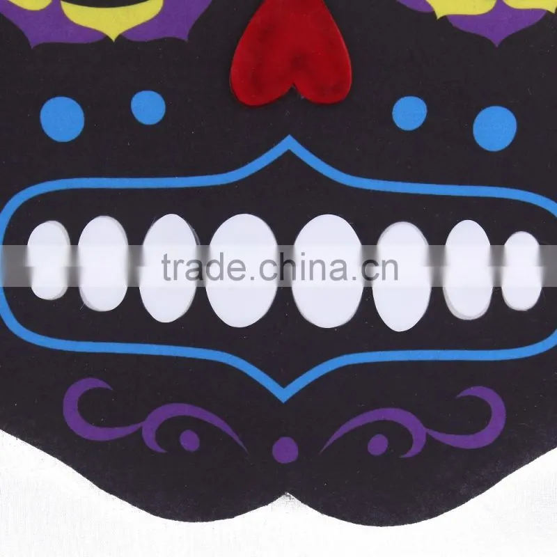 New product non-woven fabric metal halloween decorations for sale