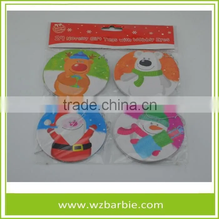 3D Samll Gift/Shopping Paper Hangtag For promotion