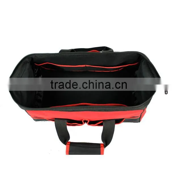Zipper briefcase computer tool bag with single strap