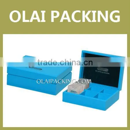 Elegent Antique Chain Black Tea Wooden Box