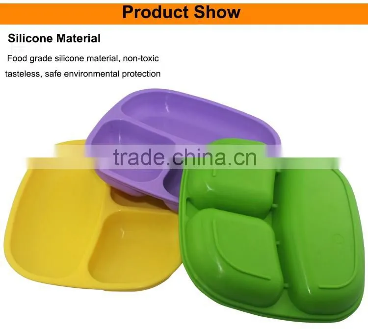 2016 NEW Product Silicone Kid Dishes & Plates, Silicone Kid Bowl