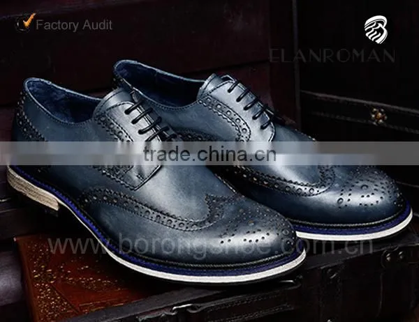 Fashionable Classical luxury business Goodyear welted handmade shoes