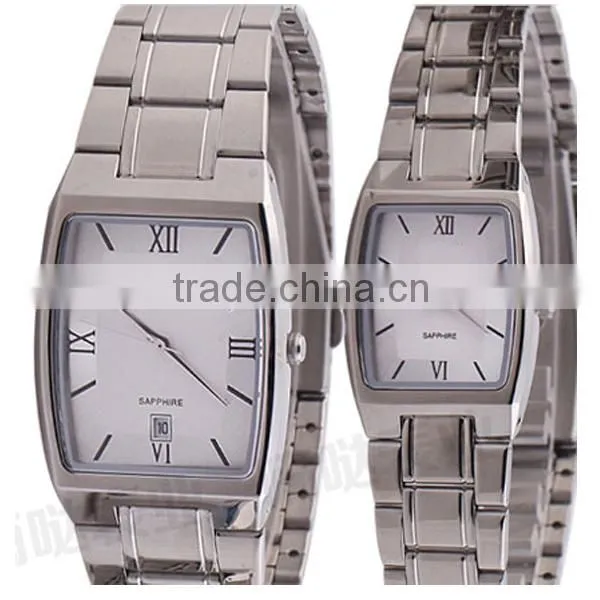 2015 hot sale fashion big tw steel full stainless steel watch for men