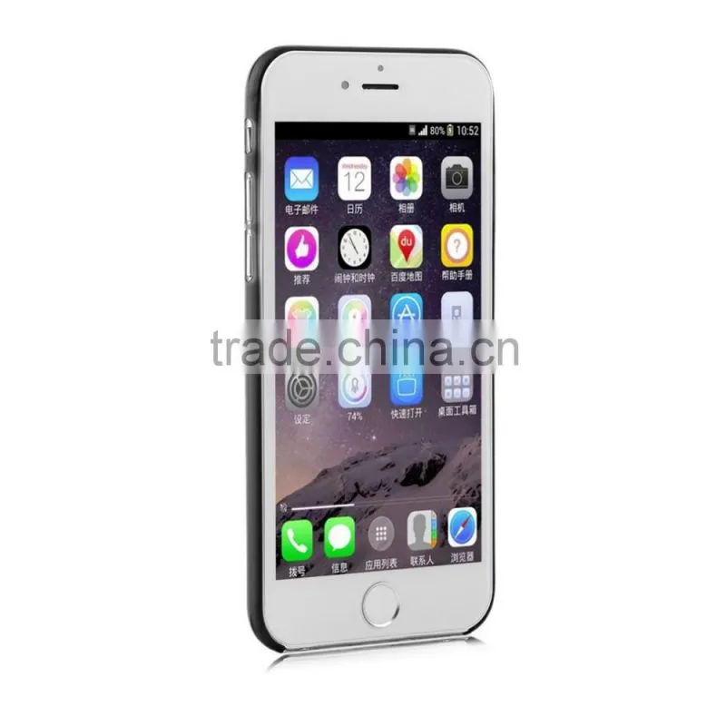 Black Transparent Ultra Thin Matte Hard Cover Case For Apple For iPhone 6 4.7"Hot Worldwide