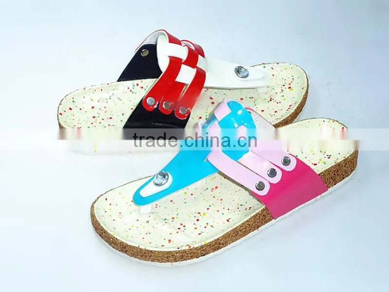PCU fashion Lady colorful slipper 2015