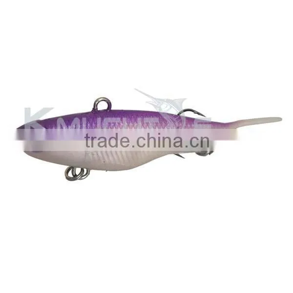 2016 new MASK S VIBES Soft Plastics Fishing Vibe Lure Blade soft vib lures