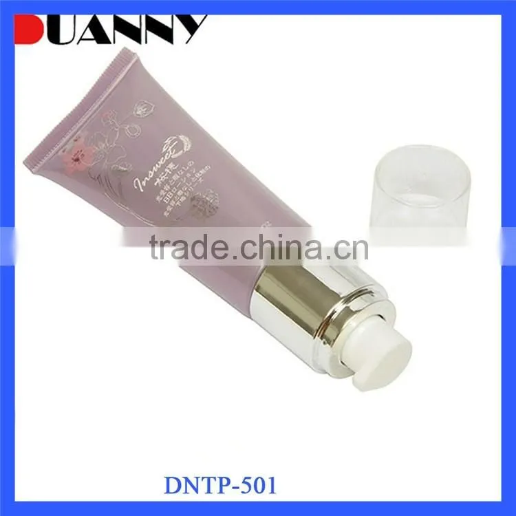 Packaging Cosmetics Plastic Containers Empty Round Tube