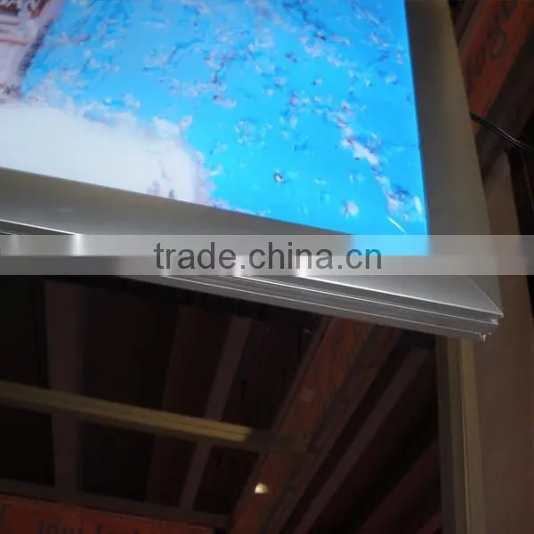 Edgelight Customized AF15 Clip type sigle side light box indoor advertising LED light box made in OEM factory