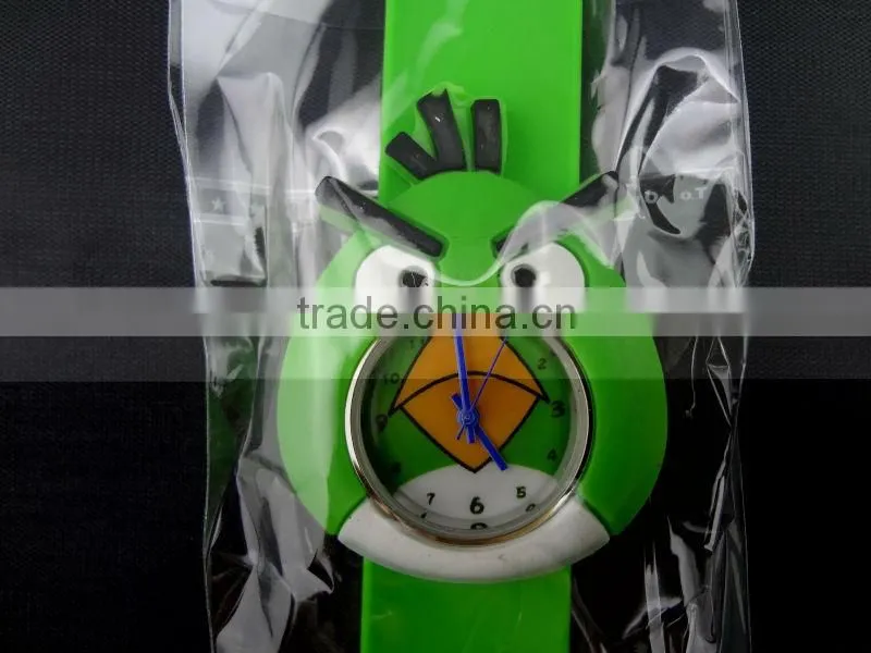 Wholesale Eco-friendly slicone kids PaPa watch Promotion gift children PaPa watch