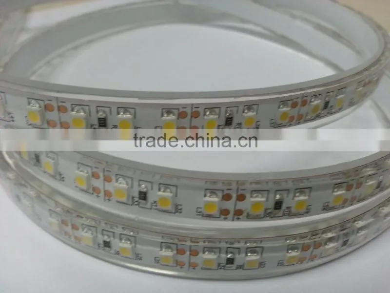 120D SMD 3528 led flexible strip light warm white12v/24v waterproof