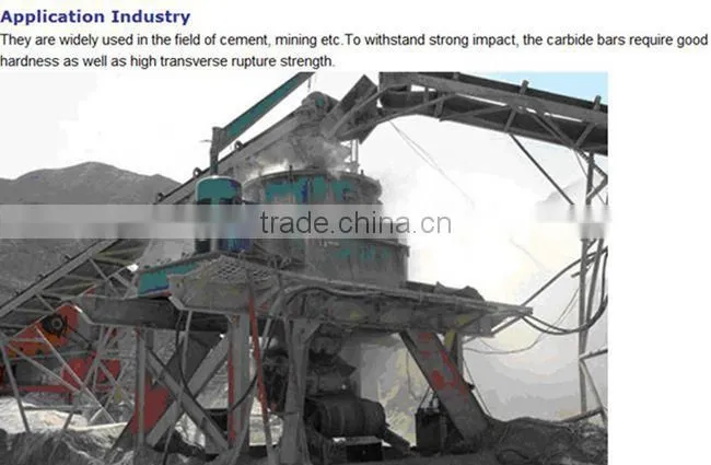 tungsten cabride rotor tips for VSI crusher