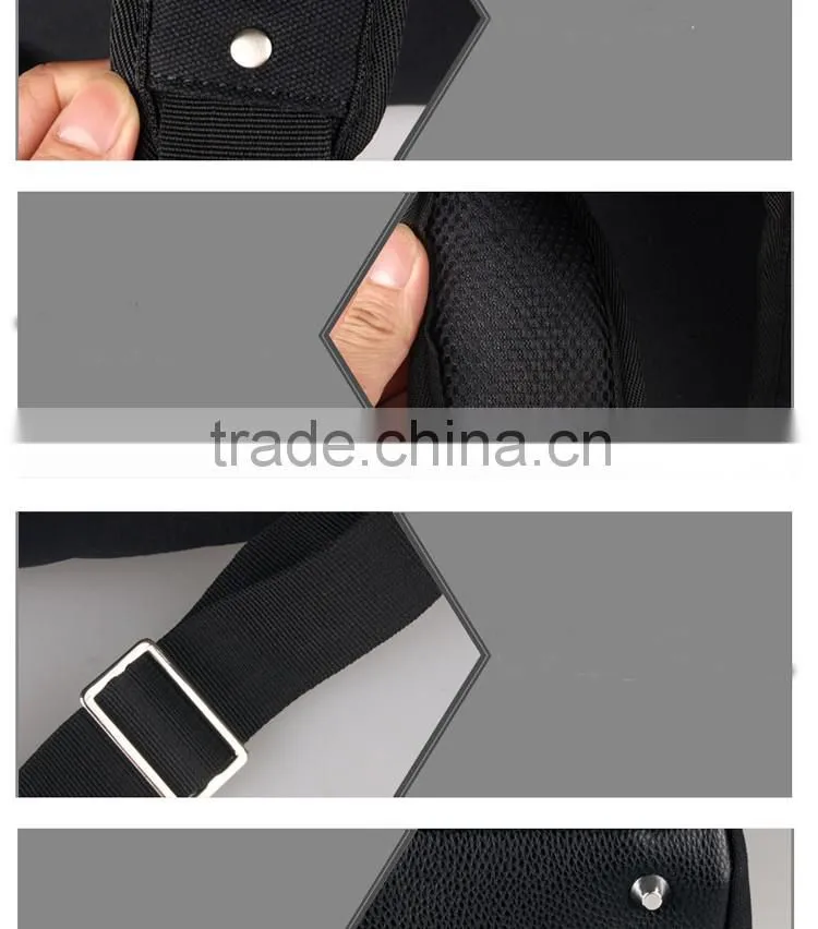 China faux leather Material and Day Backpack Use custom made backpacks