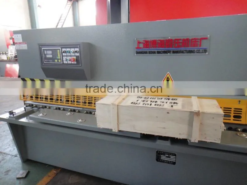 qc12y 6x3200 hydraulic Motorised Steel cutter