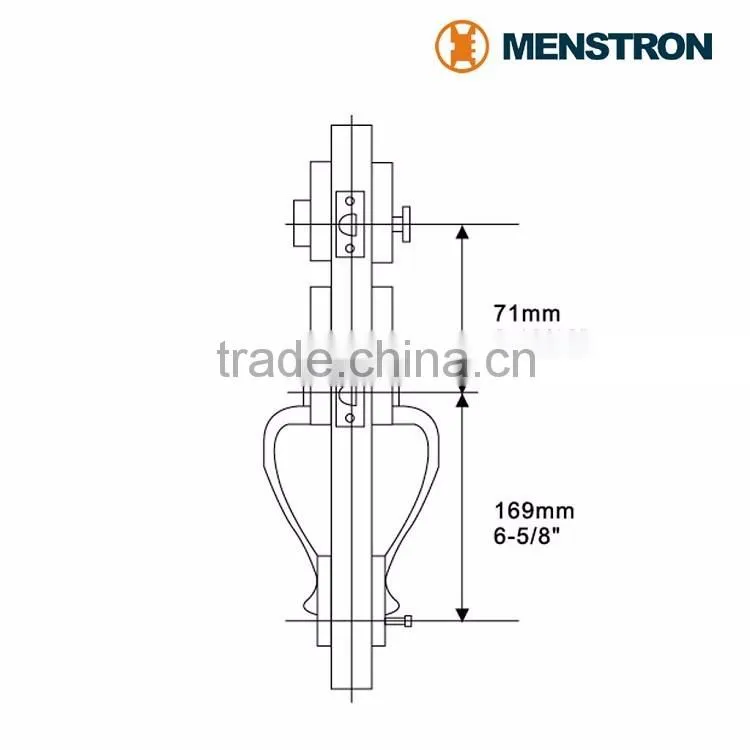 78121-AB-DH OBM security brass lock , door security brass lock , security brass with 3 pcs brass key