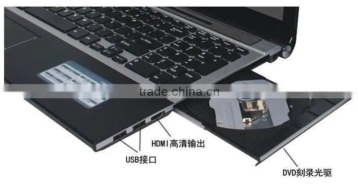 4GB+500GB 15.6inch Student Laptop D2500 Dual Core Windows 7 OS