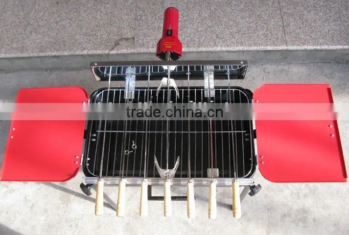 Fashion portable charcoal battery operated bbq grill