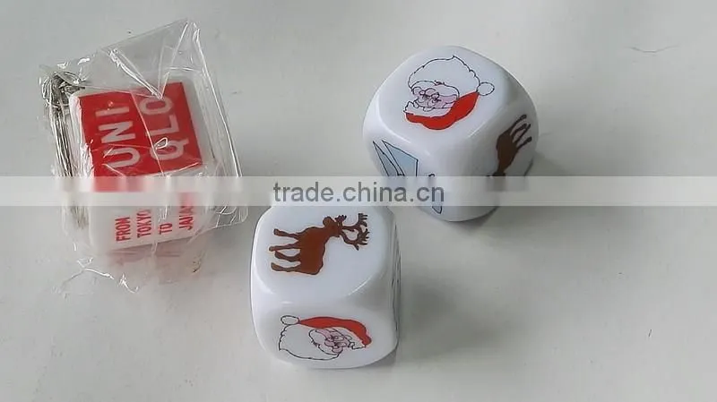 2.5CM Plastic Custom Printing Dice