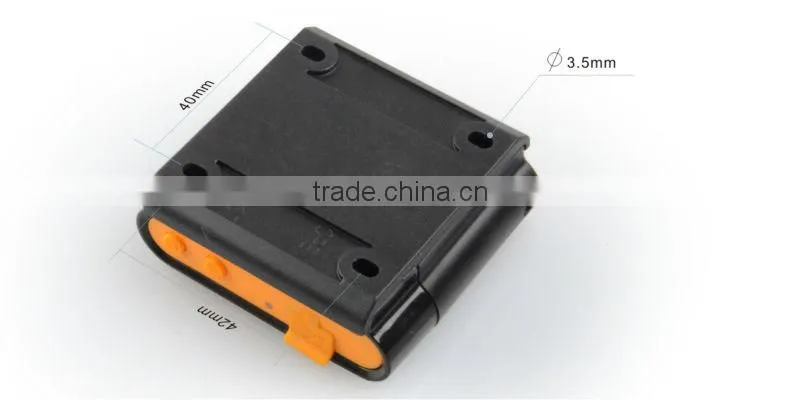 Mini gps gsm gprs tracker via sms receiver alarm/motorcycle GPS tracker with waterproof
