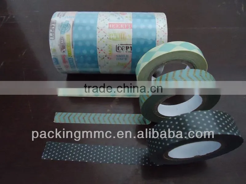 ot sales!!! cheap rice paper masking tape for stationery usages