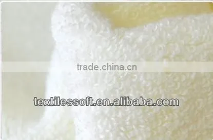 Cute teddy bear overlock cloth embroidered cotton towel