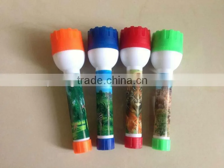New design plastic mini led flashlight