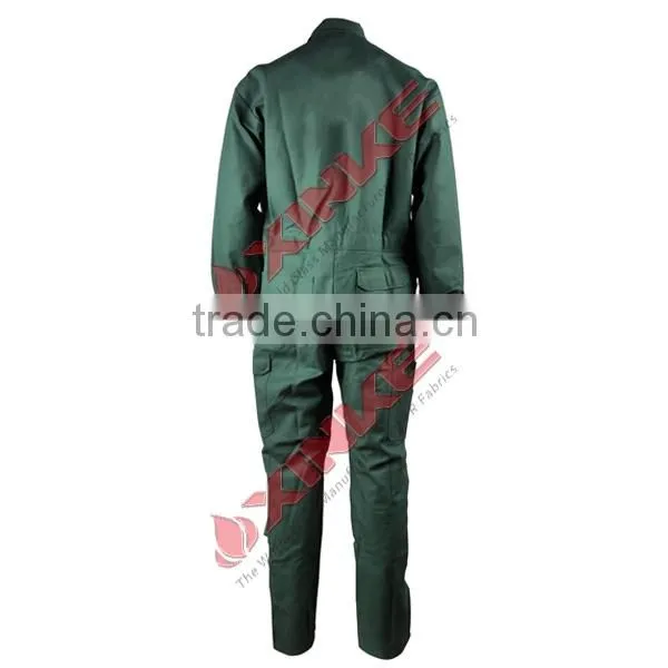 Industrial work protective flame retardant safety coverall