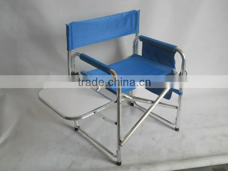 Portable Aluminum Director Chair with Table