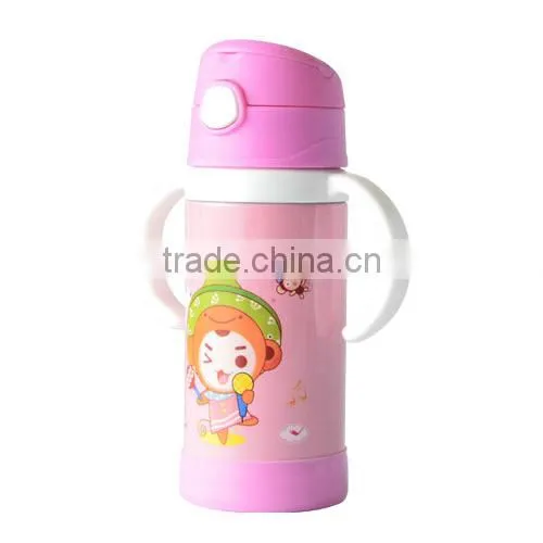 new design double wall stainless steel vacuum water bottle220ML 350ML
