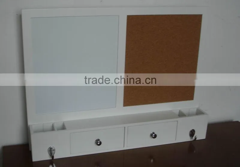 wooden memo board