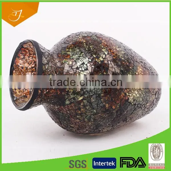 New Fancy Design Glass Mosaic Vases Set, High Quality Product For 2015 Glass Mosaic Vases Set