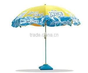Advertising outdoor umbrella for coco cola
