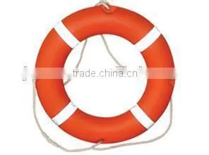 SOLAS Marine Lifebuoy Ring orange color with retro-reflective tape