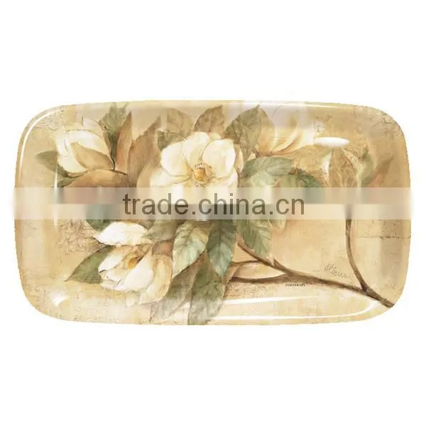 2015 Highly welcomed printing useful plastic tray
