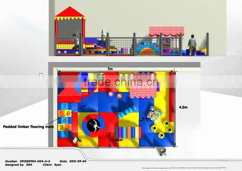 Cheer Amusement Indoor Playground Equipment/toddler area