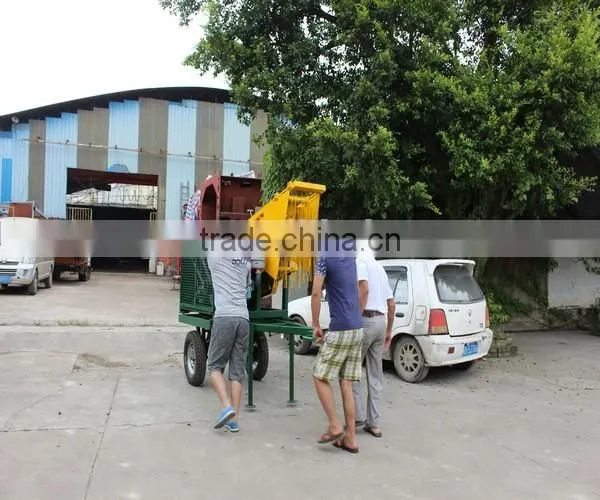 Well-known TAGRM brand sugarcane leaf remover/with two wheels sugarcane leaf peeling machine