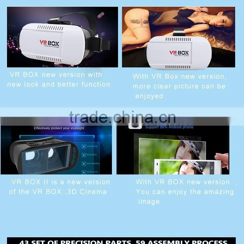 New innovative products vr shinecon 3d glasses for pc games/movies/xbox one
